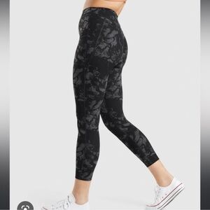 Gymshark Black Camouflage Leggings